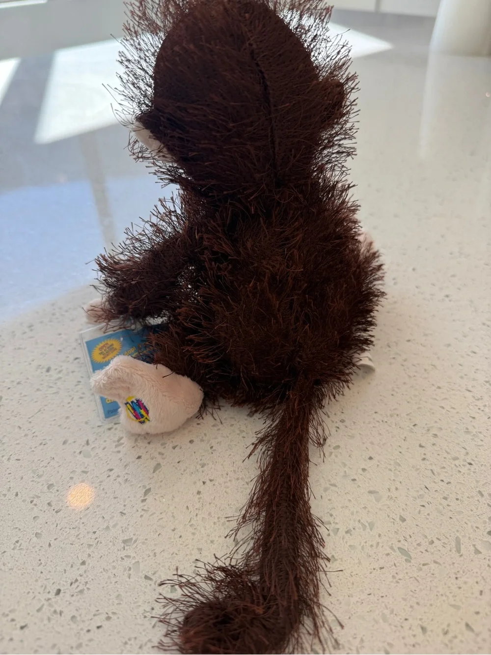Webkinz Plush Monkey Toy - Brown